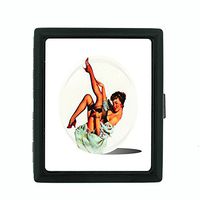 Vintage Retro Sexy Bridesmaid Party Cigarette Case Pin Up Girl-143