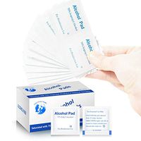 Alcohol Wipes, 100 PCS Alcohol Prep Pad Sterile, Universal Hand Moist Wipes, Alcohol Formula Wipes Pads Fresh Scent Clean Hand Health Care for Computer, Mobile Phone, Digital Camera