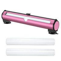 YICOSUN Refillable Plastic Wrap Dispenser with Body of Aluminum Alloy, Stainless Steel Slide Cutter, Removable Fixed Suction Cup, 3 Rolls of 12" x 250' BPA Free Plastic Wrap (Rose Gold)