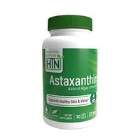 Natural Astaxanthin (as AstaZine) 12mg (Non-GMO, Soy-Free & Gluten Free) (30 Softgels)