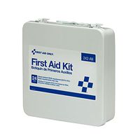 First Aid Only Unitized First Aid Kit Ansi-24 Unit Metal Case, 4.7 Pound