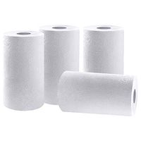 Choose-A-Sheet Mega Roll Paper Towels,100% Recycled Paper,2-ply,6/12/24 Value Rolls,Quick Absorbing Ridges for Easy Cleanup (Packaging May Vary) (6)