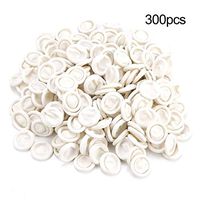 Delaman Natural Latex Finger Cots Ultra-Thin Safety Durable Elastic Tattoo Manicure Tool 300pcs