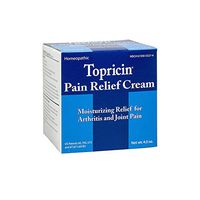 Topricin Pain Relief Cream Moisturizing Relief For Arthritis And Joint Pain, Cream 4 oz ( Pack of 12)