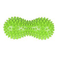 fublousRR5 Massage Ball Peanut Shape Yoga Fitness Massage Ball PVC Muscle Relax Body Hand Foot Massager Green