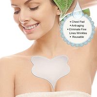 Silicone Anti Wrinkle Chest Pad Reusable Anti-Aging Self-Adhesive Chest Pad Eliminate Fine Lines Wrinkles Face Skin Care Tools