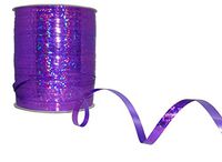 Holographic Curling Ribbon 250yrd, 3/16" - Purple