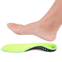 Plantar Fasciitis Arch Support Insoles Orthotic Shoe Inserts (2 Pairs) for Arch Pain Flat Feet High Arch Orthotic Shoes Inserts for Women & Kids (XS Big Kids 4-6 / Women 5-7)