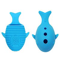 Whale Silicone Makeup Brush Cleaning Holder Washing Tools Cosmetics Board Stand Tool by Fenleo
