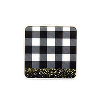 6 Plastic Material Exquisitely Designed Fashion Delicate Portable Invisible Glasses Case,Lattice