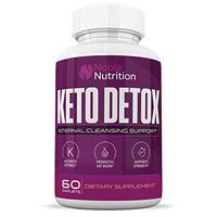 Keto Detox Cleanse Weight Loss - Advanced Colon Cleanser - Flush Excess Waste - Weight Loss Supplement for Women & Men - All-Natural Ingredients - 60 Caplets
