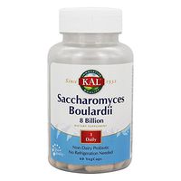 Kal Saccharomyces Boulardii Capsules, 60 Count
