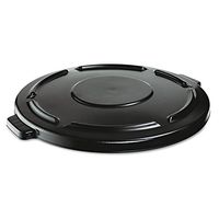 Rubbermaid Commercial 264560BLA Vented Round Brute Lid 24 1/2 x 1 1/2 Black