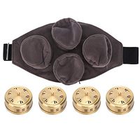 Smokeless Copper Moxa Box, Adjustable Smokeless Moxibustion Bag with Purifier Package Clearing Damp Copper Moxa Therapy Box Moxibustion Tank for Back Neck Knee Joint Pain Relief