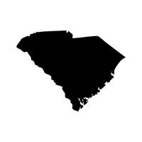South Carolina Palmetto State Gamecock Pride Decal Sticker - Black 5" Vinyl Decal for Cars, Macbooks, and Other Laptops