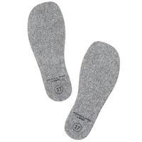 POLARN O. PYRET ECO WOOL INSOLE (2-6YRS) - Grey Melange/11.5US/29EU