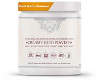 MCT Oil Powder - Fast Dissolving Keto Coffee Creamer - Perfectly Creamy Keto Product - Maintain ketosis with Zero net Carbs by Nutrient Elements 300g