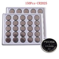 CR2025 3V Lithium Button Coin Cell Watch Battery 150Pcs