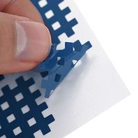 OOCOME Spiral Cross Kinesiology Tape Cross Stickers Sports Tape Stickers for Reducing Muscle Soreness and Joint Injure 2.1 x 2.7cm 9pcs/Sheet (Pack of 20 Sheets)