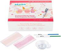Bojing Ovulation Test Strips and Pregnancy Test Strips Kit, Ovulation Predictor Kit, Fast and Accurate, FDA Approval (55LH 25HCG)