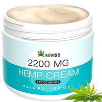 Hemp Cream for Pain Relief (2200 MG) - Natural Hemp Pain Relief Cream for Back, Knee, Neck, Nerve & Joint Pain, Premium Hemp Pain Cream for Inflammation & Sore Muscles - Made in USA