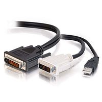 C2G/Cables to Go 38090 M1 to DVI-D + USB A Cable (10 Feet)