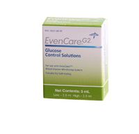 EvenCare G2 Glucose Meter Hi / Lo Control Solution ( CONTROL, EVENCARE G2 HI LO ) 6 box / Case