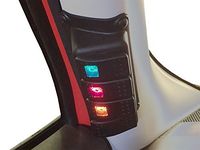 Daystar KJ81001BK A-Pillar Switch Pod for Jeep Renegade by Daystar