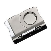 ROSENICE Cigar Cutter Stainless Steel Cigar Scissors with Cigar Drill Hole Function