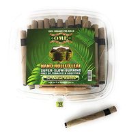 50 x Large OME Natural leaf Wraps (L Size) (1 Pack - 50 Wraps)