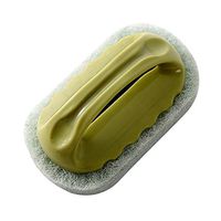 Kitchen Sponge Bathtub Pool Scrub Brush Strong Scouring Dish Washing Cleaning Brush Bathroom Scrubber with Handle Heavy Duty Dish Wand Sponge for Kitchen Sink Tile Glass