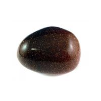 Giant Red Goldstone Nugget For Massaging - Fist Sized Therapy Stone