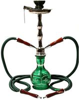zerba: 18" 2 Hose Hookah Combo Kit Set
