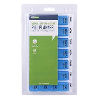 Four-A-Day, Weekly, One Day At A Time Medication Organizer - Medium