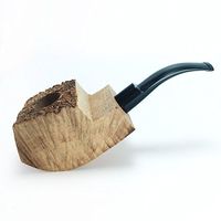 Tobacco Pipe Mediterranean Briar Wood Block - Semi-Finished Tobacco Pipe -Style 9