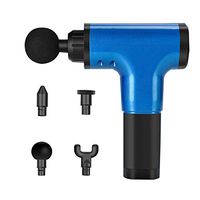 Massage Gun - Handheld Deep Tissue Muscle Massager Gun Rechargeable Massage Device with 4 Massage Head