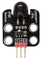 OSEPP Passive Infrared Sensor (PIR) Sensor Module, Added mounting Holes on PCB (PIR-02)