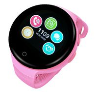 Ameter G7 GPS Tracker Kids Smartwatch, 2G Network Only, Anti-Lost SOS Navigation Social Children Watch Phone with WiFi Pink