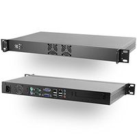 MITXPC Dual Intel LAN Mini 1U Rackmount Solution, PD12TI CC, M1U04, D2500CCE