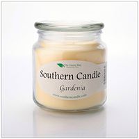Gardenia 16oz Decorator Jar Natural Soy Wax Candle