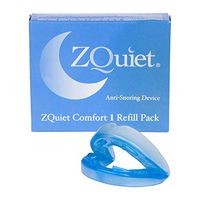 ZQUIET Original Anti-Snoring Mouthpiece Solution, Comfort Size #1 Refill ONLY (Single Device) - Made in USA & FDA Cleared, Natural Sleep Aid, Dentist Designed Oral Appliance