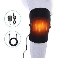 DOACT Heat Knee Brace for Hot or Cold Therapy, USB Heating Knee Pad Wrap for Arthritis Pain Relief, Joint Warmer, Cramps, Muscles Stiff and Strains, Fits Men and Women Knee Calf Leg Arm Area