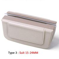 HAOTZ Double-Sided Magnetic Window Cleaner Glass Wiper Window Glass Cleaner Tools Portable The Glider Household Glass Cleaning Wipe Window Washing Brush for High-Rise Double Glazed Windows (Type3)