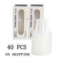 Ear Thermometer Probe Covers,Ear Thermometer Filter Caps,Disposable Covers Replacement for All Braun ThermoSca n Models 40PCS 80PCS 100PCS (40PCS)