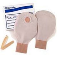 Convatec 2 Piece Sur-Fit Natura Opaque Drain Ostomy Pouch 2 1/4" Flange - Box of 10 - Model 401508