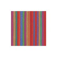 Caspari Balthazar Stripe Paper Cocktail Napkins, 20 Per Package