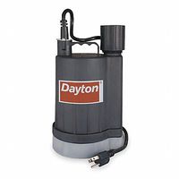 Dayton, 2VAN7, Pump, Sensor Utility, 1/4 HP, 120V