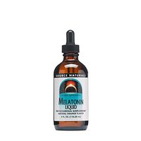 Source Naturals Sleep Science Melatonin 1mg Liquid - Orange Flavor - 4 Ounce