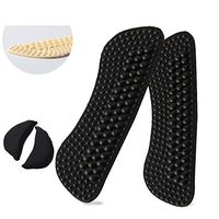 Xinrangxin Silicone Heel pad, Heel pad Makes The Shoe More fit, and Prevents The Heel from Slipping (3 Pairs), The Heel pad Prevents Scratches and blisters for Any Shoe,Black