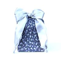 Lilywrap Reusable Gift Wrap - Silver Dot